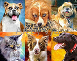 Personalized Oil Painting From Photos, handcraft art on Canvas-Show Case JTI101160-36