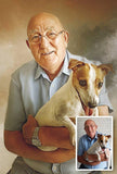 F&S Gift Store Custom Pet Portraits, Custom Dog Portraits, Oil Painting, Custom Portrait, Painting from Photo, Oil Paints, Dog Oil Painting, Oil Painting