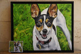 Personalized Oil Painting From Photos, handcraft art on Canvas-Show Case GIL100227-72