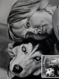 Personalized Oil Painting From Photos, handcraft art on Canvas-Show Case CJO100207-20
