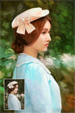 F&S Gift Store Custom Portrait Oil Painting on Canvas Traditional Art Ultimate Gift