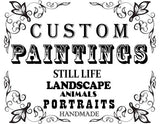 F&S Gift Store Custom Framed Painting, Photo to Framed Painting, Custom Framed Landscape, Custom Framed Pet Portrait, Custom Framed Portrait, Framed Art