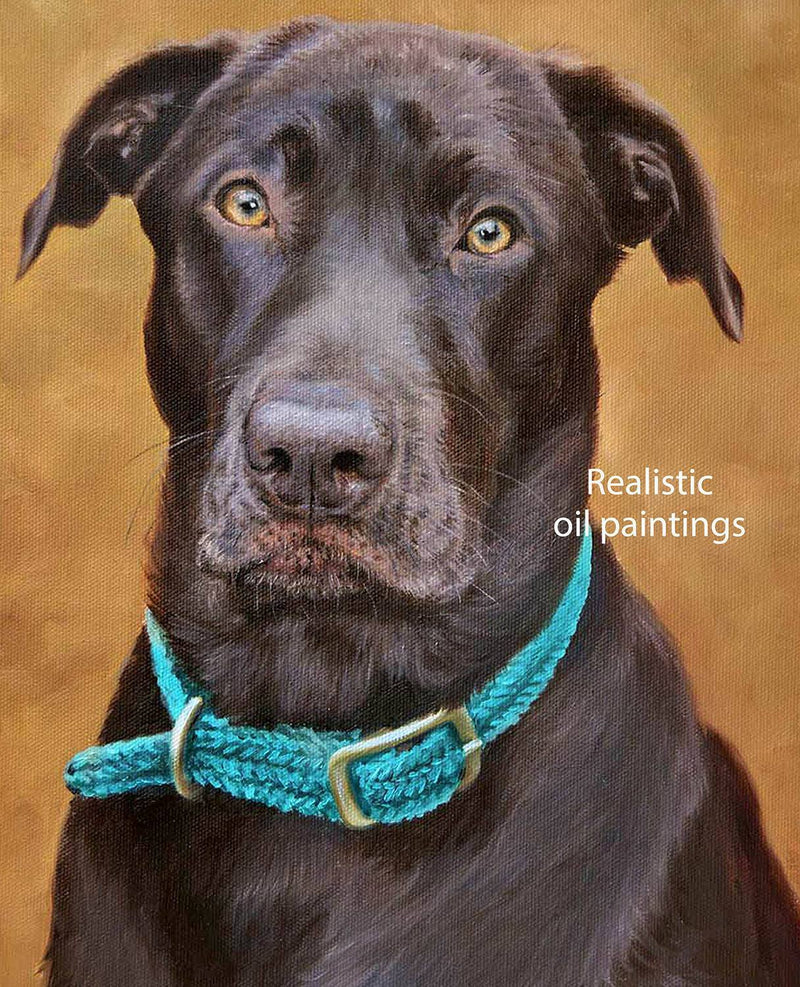 Personalized Oil Painting From Photos, handcraft art on Canvas-Show Case RPC102298-24