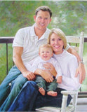 Personalized Oil Painting From Photos, handcraft art on Canvas-Show Case QPS101377-48