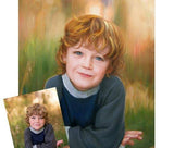 Personalized Oil Painting From Photos, handcraft art on Canvas-Show Case DDC101381-20