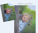 Personalized Oil Painting From Photos, handcraft art on Canvas-Show Case DPC100926-12