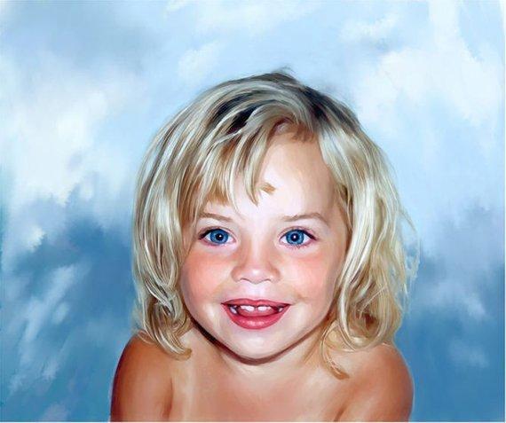 Personalized Oil Painting From Photos, handcraft art on Canvas-Show Case DRC100434-24