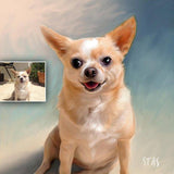 Personalized Oil Painting From Photos, handcraft art on Canvas-Show Case JMF100671-24