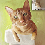 Personalized Oil Painting From Photos, handcraft art on Canvas-Show Case SBG101109-24