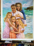 F&S Gift Store Impressionist Portrait Art From Photo, photo into oil painting,custom portrait oil Painting Portrait Commission, Personalized Art