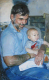 Personalized Oil Painting From Photos, handcraft art on Canvas-Show Case ROO100593-36