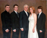 F&S Gift Store 4 Custom Family Portrait. Family Custom Painting. Photo into Painting. Personalized Family gift. Custom children portrait. Made in usa.ETSY
