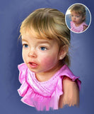 Personalized Oil Painting From Photos, handcraft art on Canvas-Show Case LDS100854-20