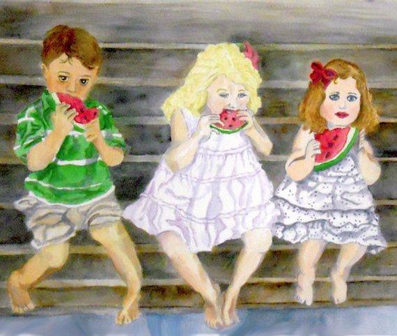 Personalized Oil Painting From Photos, handcraft art on Canvas-Show Case PPM101017-20