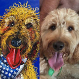 Personalized Oil Painting From Photos, handcraft art on Canvas-Show Case QGH101952-48