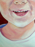 F&S Gift Store Custom painting portrait from photo Baby portrait to order Kid painting ordered Personalized gift Unique gift for perents Boy painting oil