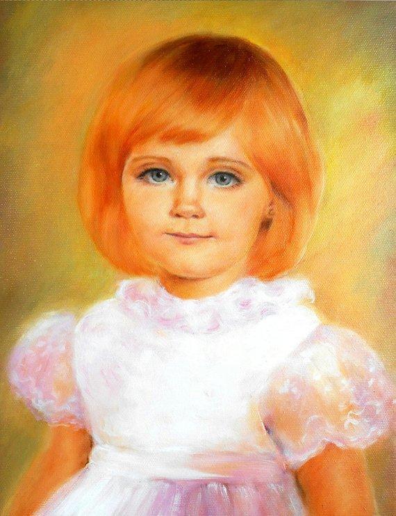 Personalized Oil Painting From Photos, handcraft art on Canvas-Show Case DRO102439-12