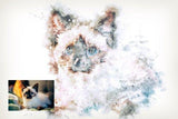 Personalized Oil Painting From Photos, handcraft art on Canvas-Show Case PBA101055-24