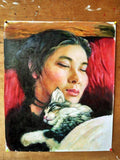 Personalized Oil Painting From Photos, handcraft art on Canvas-Show Case CEN101852-12