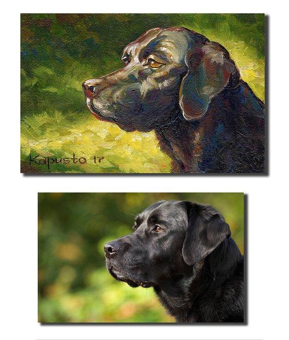 Personalized Oil Painting From Photos, handcraft art on Canvas-Show Case SPM100678-20