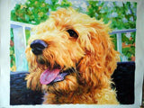 Personalized Oil Painting From Photos, handcraft art on Canvas-Show Case JRC102331-12