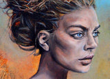 F&S Gift Store Personalized Gift Portrait Painting from Photograph Traditional Oil on Canvas Custom Painting Man Woman Child