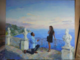 Personalized Oil Painting From Photos, handcraft art on Canvas-Show Case TNS102149-12