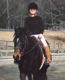 F&S Gift Store Horse Custom Portrait. Horse Custom Oil Painting. Horse custom painting. Pet custom portrait. Oil painting. Commission Horse portrait. ETSY