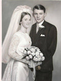 F&S Gift Store Wedding Custom Oil Painting from Old Vintage Photo. Custom Hand Painting. Vintage wedding. Custom Commission art. Restoration to Painting