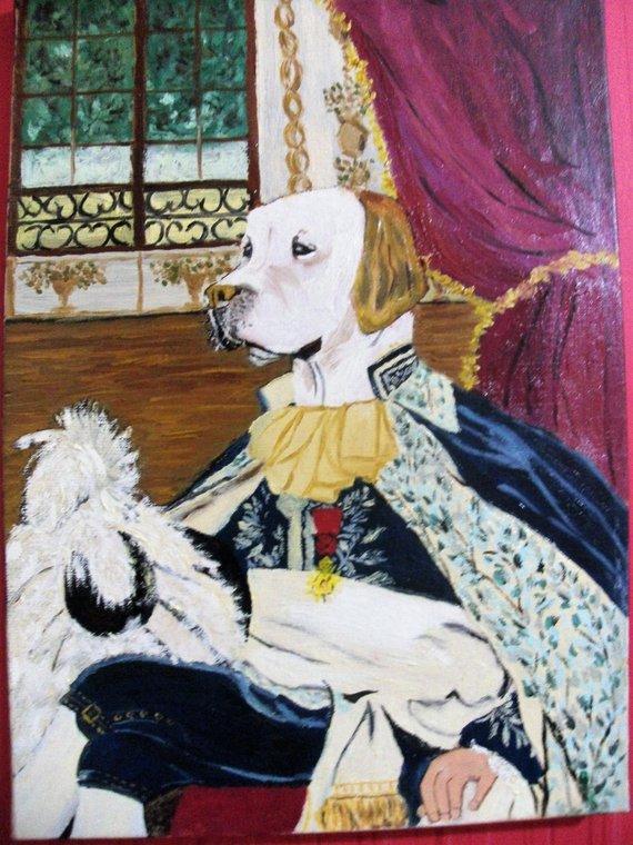 F&S Gift Store personalized oil painting Labrador,personalized gift, paint of dog,original présent, Christmas Présents,Gifts for Friend
