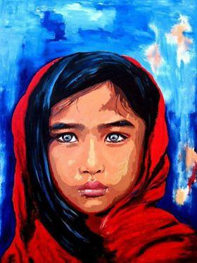 F&S Gift Store Custom Portrait Oil Canvas - Child/Family/Wedding Portrait- Abstract Original Pop Art Portrait Painting