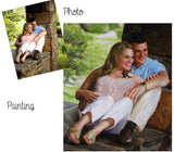 F&S Gift Store 2 Subjects. Custom Portrait. Custom oil Painting. Oil Painting. Family Custom Portrait. Personalized Portrait. Custom Portrait from Photo.
