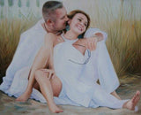 Personalized Oil Painting From Photos, handcraft art on Canvas-Show Case CFK100244-12