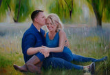 Personalized Oil Painting From Photos, handcraft art on Canvas-Show Case CFK100244-12