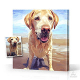 Personalized Oil Painting From Photos, handcraft art on Canvas-Show Case ILE100670-12