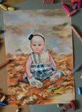 Personalized Oil Painting From Photos, handcraft art on Canvas-Show Case TEN102357-48