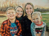 Personalized Oil Painting From Photos, handcraft art on Canvas-Show Case TEN102357-48
