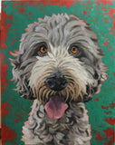 F&S Gift Store Custom Pet Portrait Oil Painting