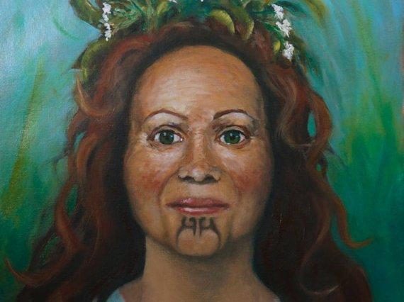 F&S Gift Store Portrait painting // Portrait oil // custom portrait // portrait maori // new zealand art // new zealand portrait