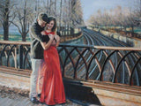 F&S Gift Store Custom Oil Portrait Painting, two subject