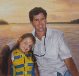 Personalized Oil Painting From Photos, handcraft art on Canvas-Show Case IRS100752-24