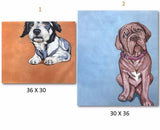 Personalized Oil Painting From Photos, handcraft art on Canvas-Show Case ELG100330-24