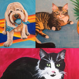 Personalized Oil Painting From Photos, handcraft art on Canvas-Show Case PEJ102321-36
