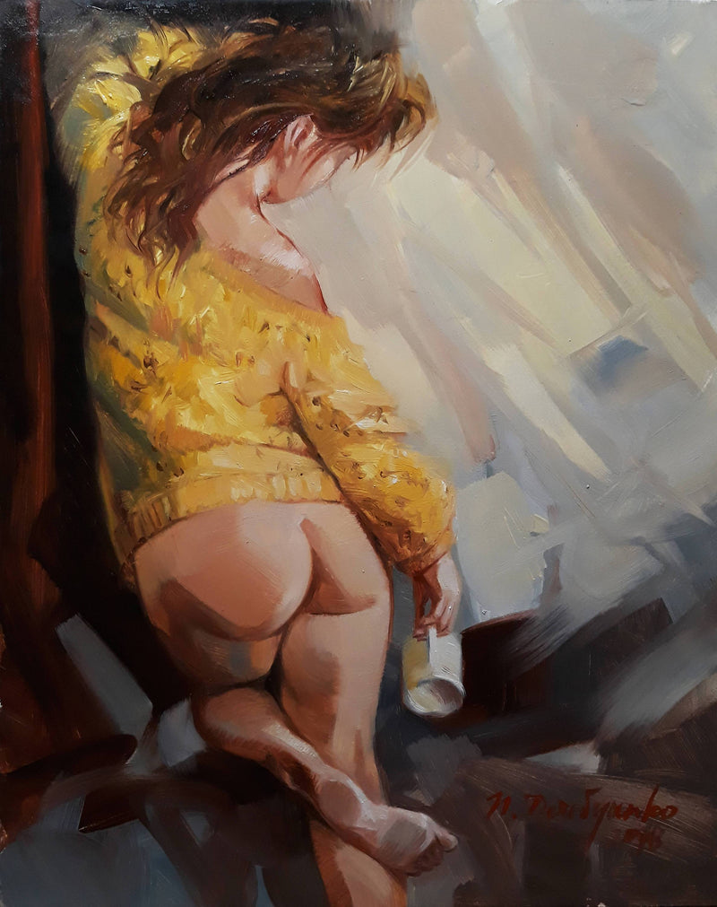 Personalized Oil Painting From Photos, handcraft art on Canvas-Show Case JLO101439-48
