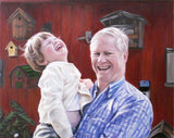 Personalized Oil Painting From Photos, handcraft art on Canvas-Show Case MPC100755-36