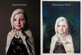 Personalized Oil Painting From Photos, handcraft art on Canvas-Show Case RHC102067-30
