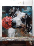 Personalized Oil Painting From Photos, handcraft art on Canvas-Show Case APO102568-24