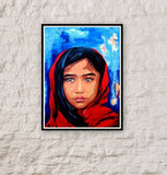 F&S Gift Store Custom Portrait Oil Canvas - Child/Family/Wedding Portrait- Abstract Original Pop Art Portrait Painting