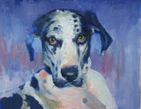 F&S Gift Store Custom Pet Portrait Oil Painting Dog Painting Cat Painting on canvas 12x16 Wildlife Artist DFAT
