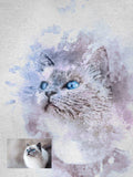 Personalized Oil Painting From Photos, handcraft art on Canvas-Show Case PBA101055-24